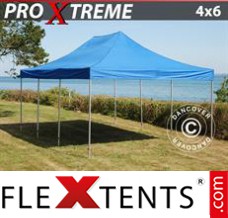 Tente evenementielle FleXtents Xtreme 4x6m Bleu