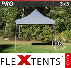 Tente evenementielle FleXtents PRO 3x3m Gris
