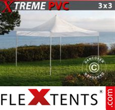 Tente evenementielle FleXtents Xtreme 3x3m Transparent