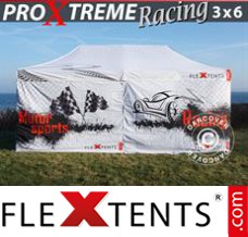 Tente evenementielle FleXtents PRO Xtreme Racing 3x6m, Edition limitée