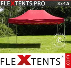 Tente evenementielle FleXtents PRO 3x4,5m Rouge