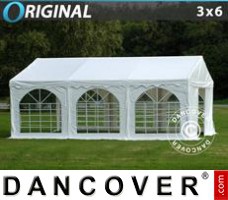 Tente evenementielle Original 3x6m PVC, Blanc