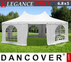 Tente evenementielle Elegance PRO 6,8x5m, PVC