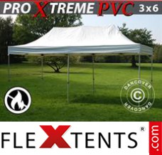 Tente evenementielle FleXtents Xtreme Heavy Duty 3x6m, Blanc