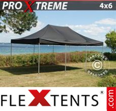 Tente evenementielle FleXtents Xtreme 4x6m Noir