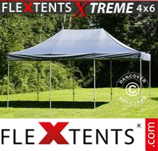 Tente evenementielle FleXtents Xtreme 4x6m Gris