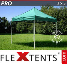 Tente evenementielle FleXtents PRO 3x3m Vert