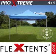 Tente evenementielle FleXtents Xtreme 4x4m Bleu