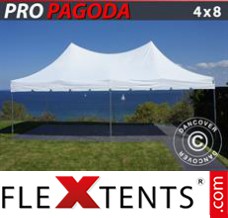 Tente evenementielle FleXtents PRO Peak Pagoda 4x8m Blanc