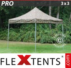 Tente evenementielle FleXtents PRO 3x3m Camouflage