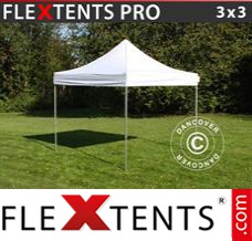 Tente evenementielle FleXtents PRO 3x3m Blanc