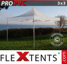 Tente evenementielle FleXtents PRO 3x3m Transparent