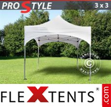 Tente evenementielle FleXtents PRO "Arched" 3x3m Blanc