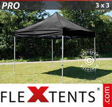 Tente evenementielle FleXtents PRO 3x3m Noir