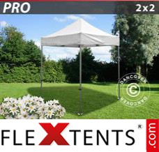 Tente evenementielle FleXtents PRO 2x2m Blanc