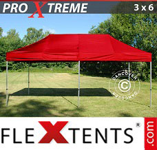 Tente evenementielle FleXtents Xtreme 3x6m Rouge