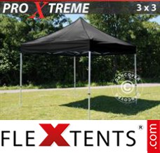 Tente evenementielle FleXtents Xtreme 3x3m Noir