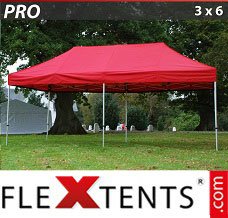 Tente evenementielle FleXtents PRO 3x6m Rouge