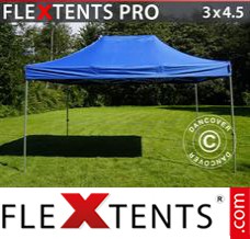 Tente evenementielle FleXtents PRO 3x4,5m Bleu