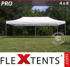 Tente evenementielle FleXtents PRO 4x8m Blanc