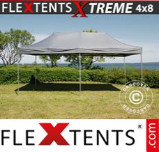 Tente evenementielle FleXtents Xtreme 4x8m Gris