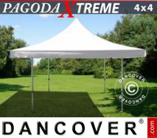 Tente evenementielle FleXtents Pagoda Xtreme 4x4m / (5x5m) Blanc