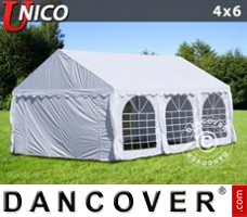 Tente evenementielle UNICO 4x6m, Blanc