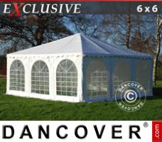 Tente evenementielle Exclusive 6x6m PVC, Blanc