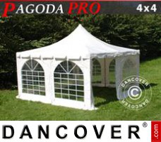 Tente evenementielle Pagoda PRO 4x4m, PVC