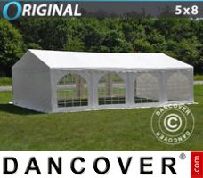 Tente evenementielle Original 5x8m PVC, Blanc